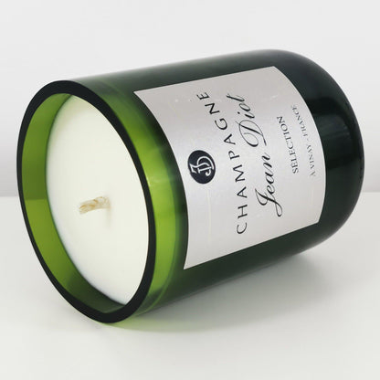 Jean Diot Champagne Bottle Candle-Wine & Prosecco Bottle Candles-Adhock Homeware