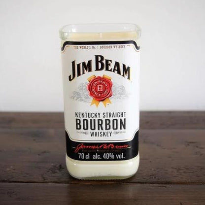Jim Beam Bourbon Whiskey Bottle Candle-Whiskey Bottle Candles-Adhock Homeware