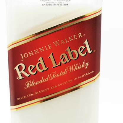 Jonny Walker Red Whisky Bottle Candle Whiskey Bottle Candles Adhock Homeware