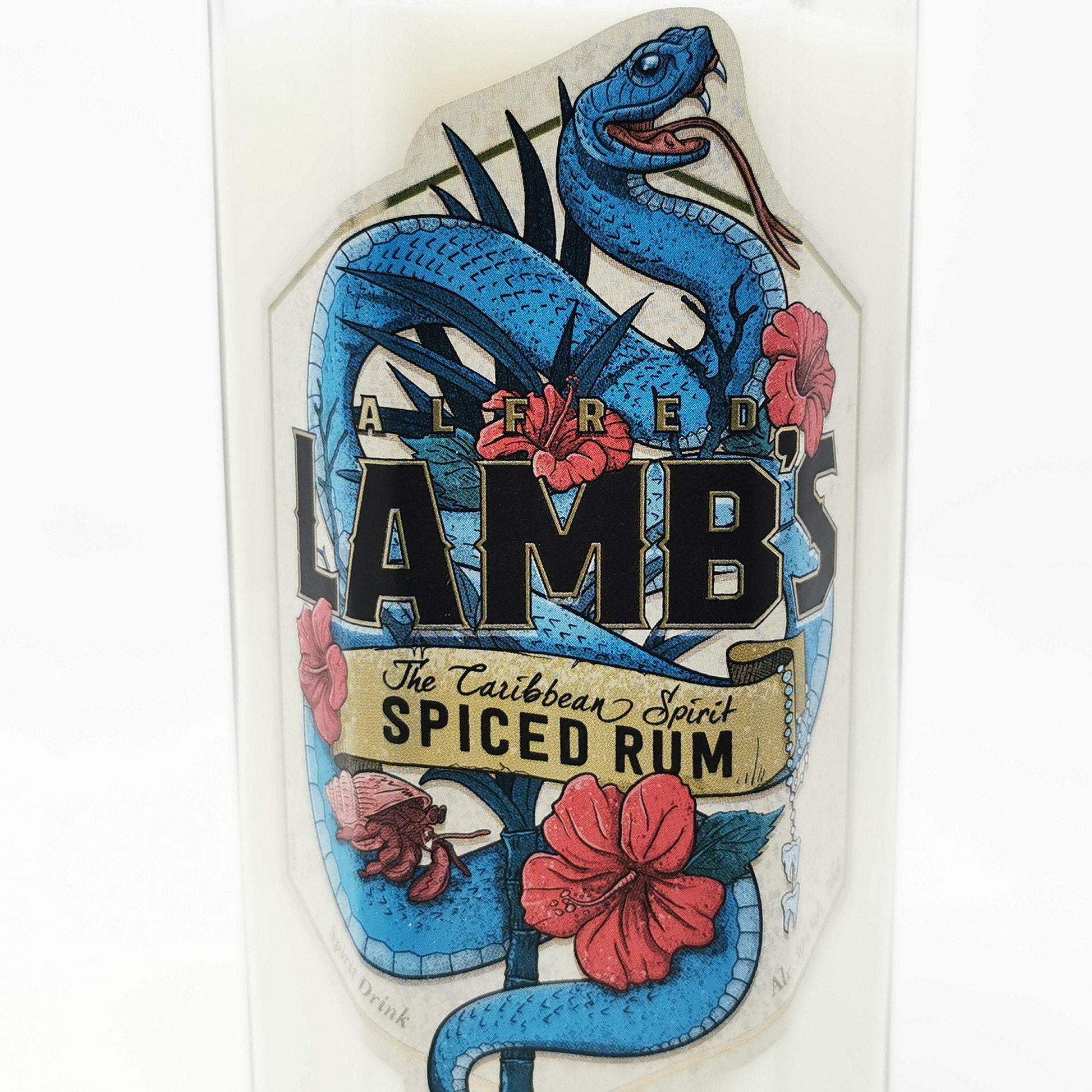 Lambs Spiced Rum Bottle Candle-Rum Bottle Candles-Adhock Homeware