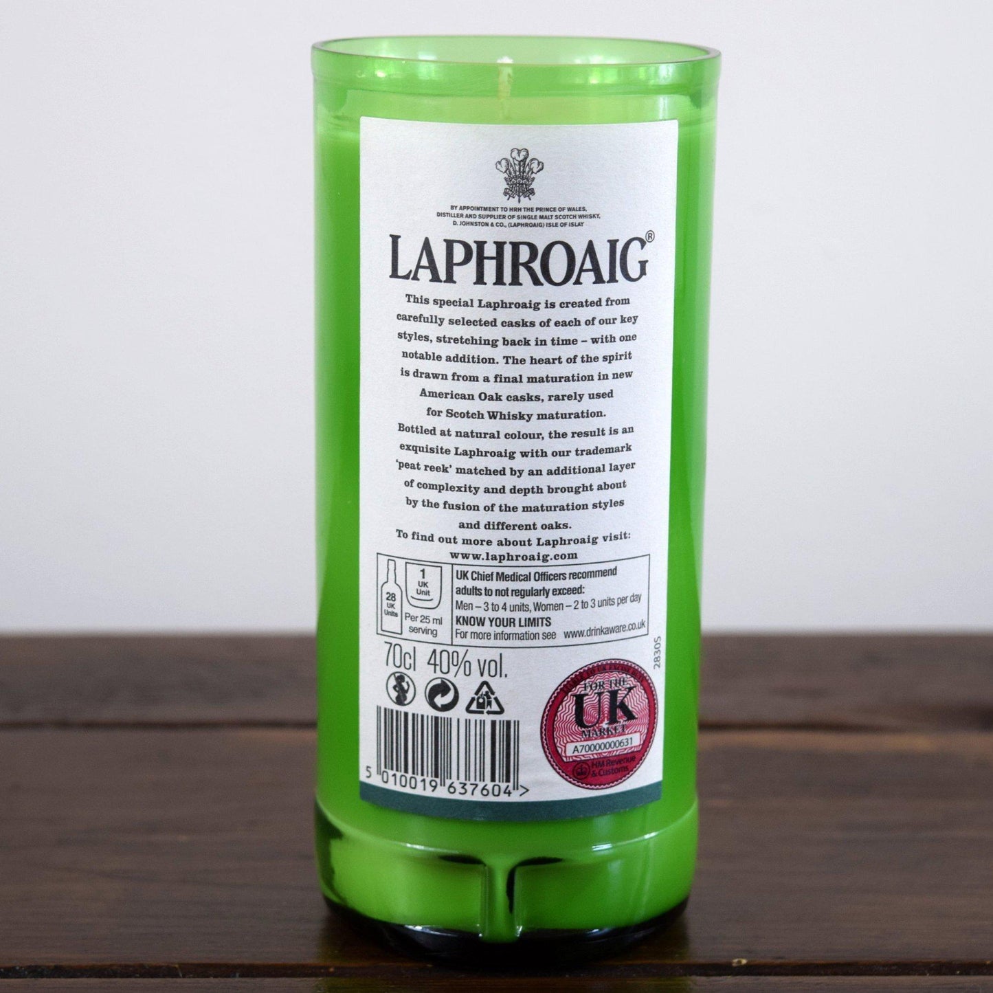 Laphroaig Select Whiskey Bottle Candle-Whiskey Bottle Candles-Adhock Homeware