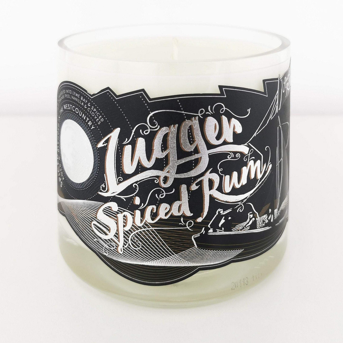 Lugger Spiced Rum Bottle Candle-Rum Bottle Candles-Adhock Homeware