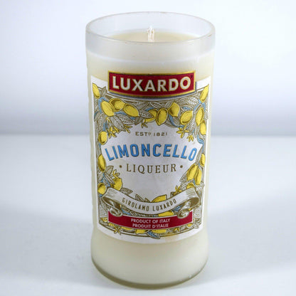 Luxardo Limoncello Liqueur Bottle Candle-Liqueur Bottle Candles-Adhock Homeware