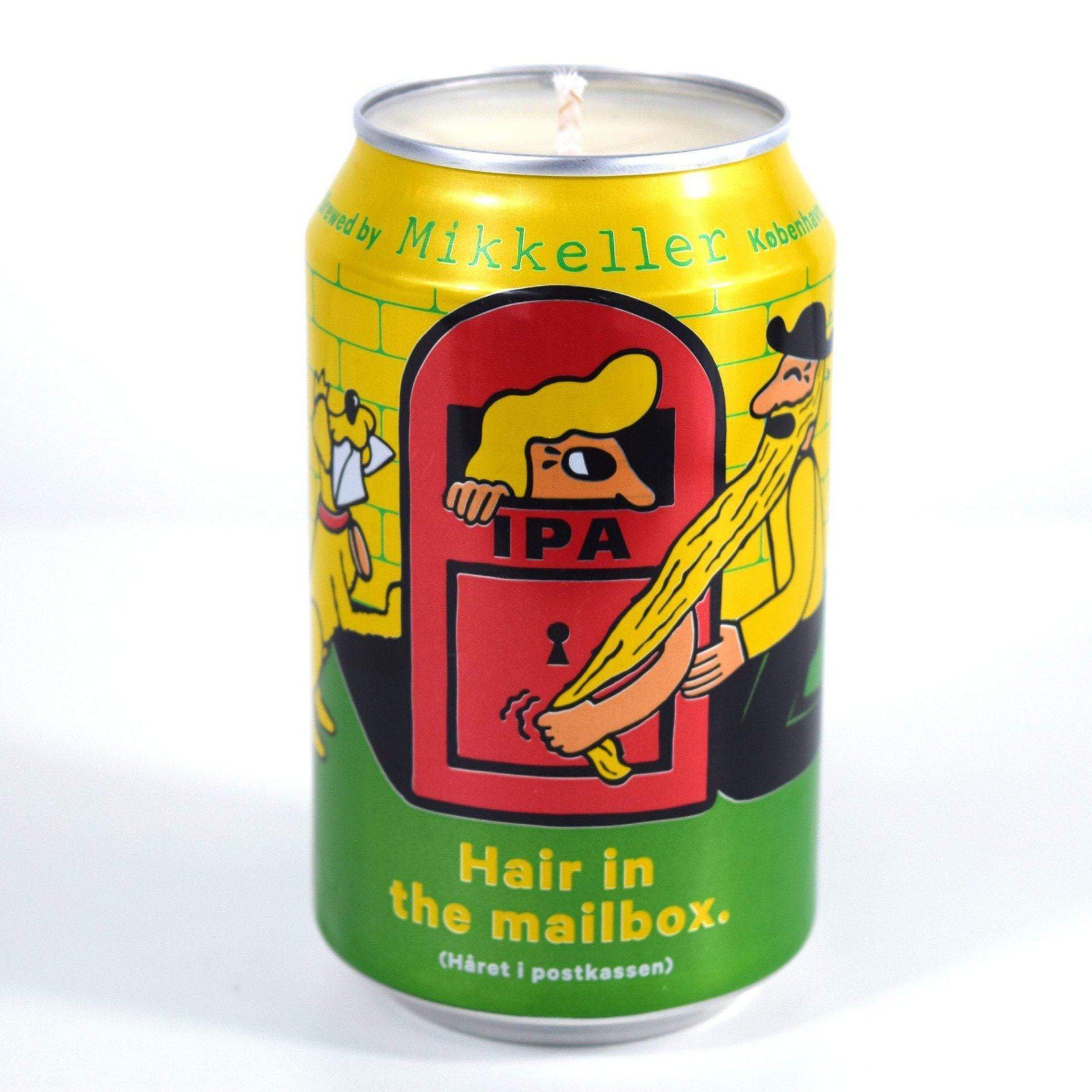 Mikkeller Hair In The Mailbox Beer Can Candle-Beer Can Candles-Adhock Homeware