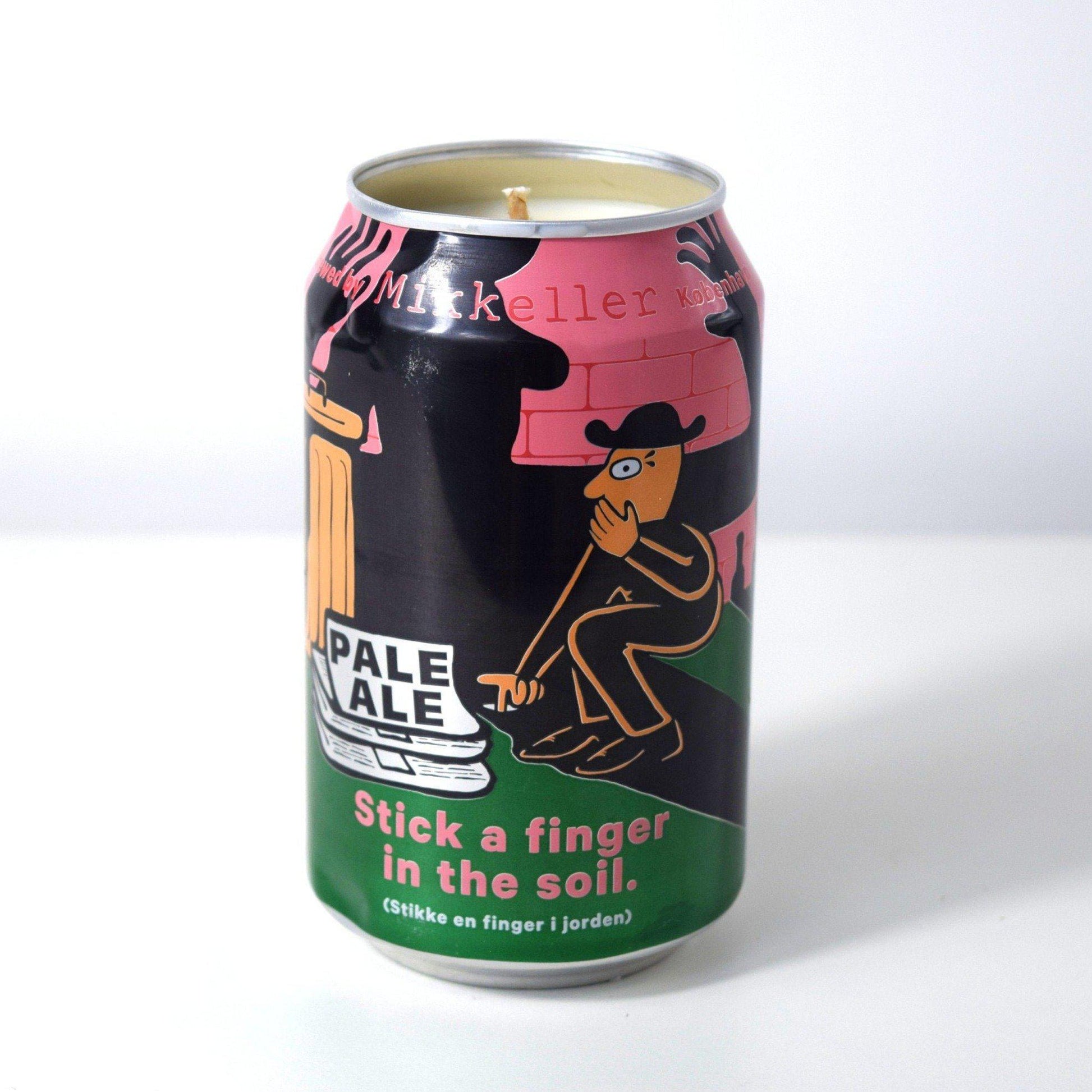Mikkeller Stick a Finger in the Soil Can Candle-Beer Can Candles-Adhock Homeware