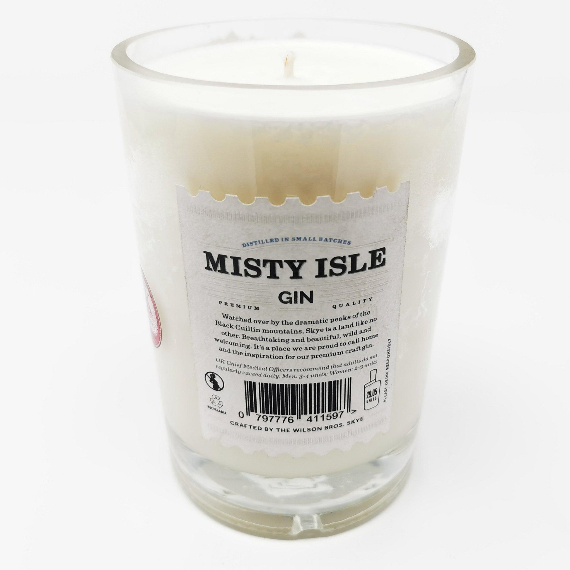 Misty Isle Gin Bottle Candle-Gin Bottle Candles-Adhock Homeware