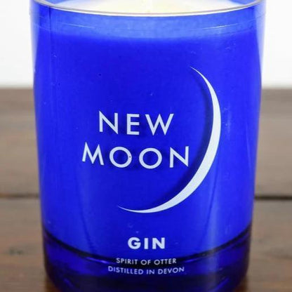 New Moon Gin Bottle Candle-Gin Bottle Candles-Adhock Homeware