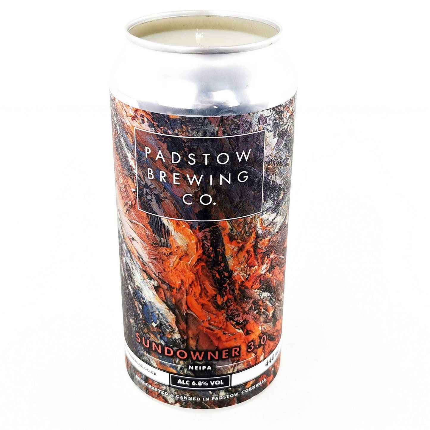 Padstow Brewing Sundowner Craft Beer Can Candle-Beer Can Candles-Adhock Homeware