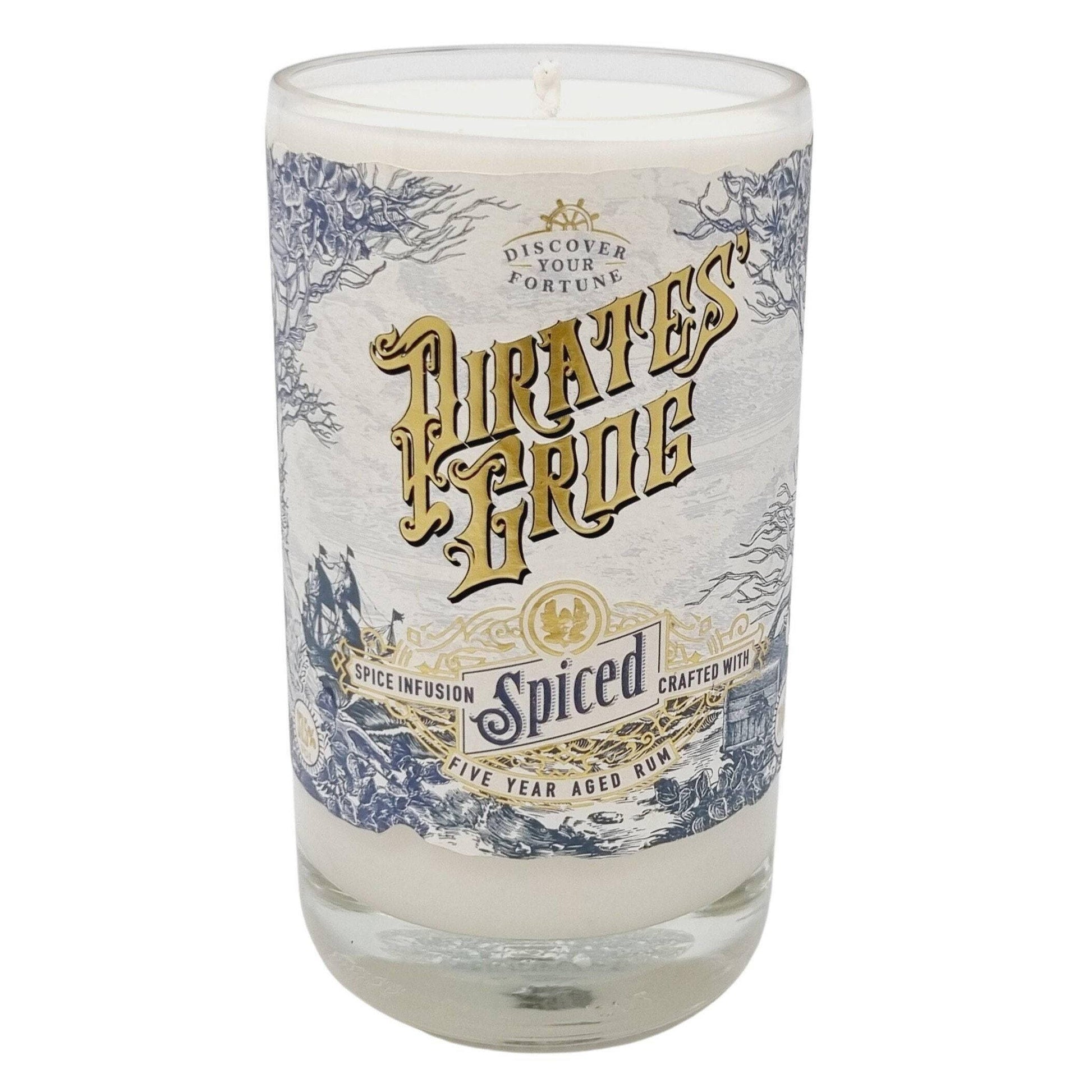 Pirates Grog Spiced Rum Bottle Candle-Adhock Homeware