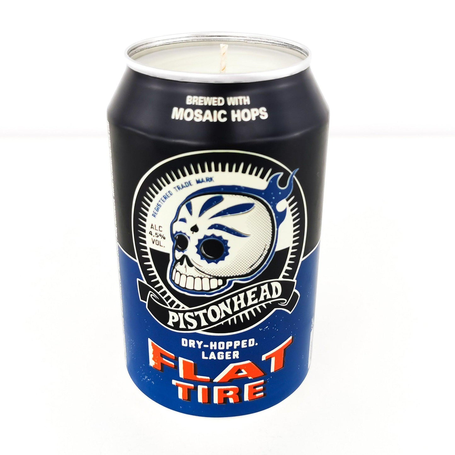 Pistonhead Flat Tire Craft Beer Can Candle Beer Can Candles Adhock Homeware