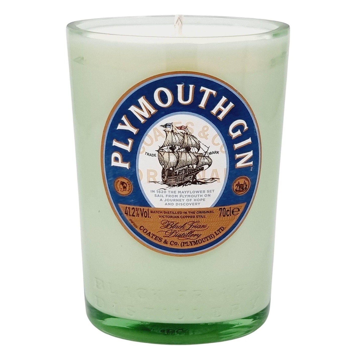 Plymouth Gin Bottle Candle Gin Bottle Candles Adhock Homeware