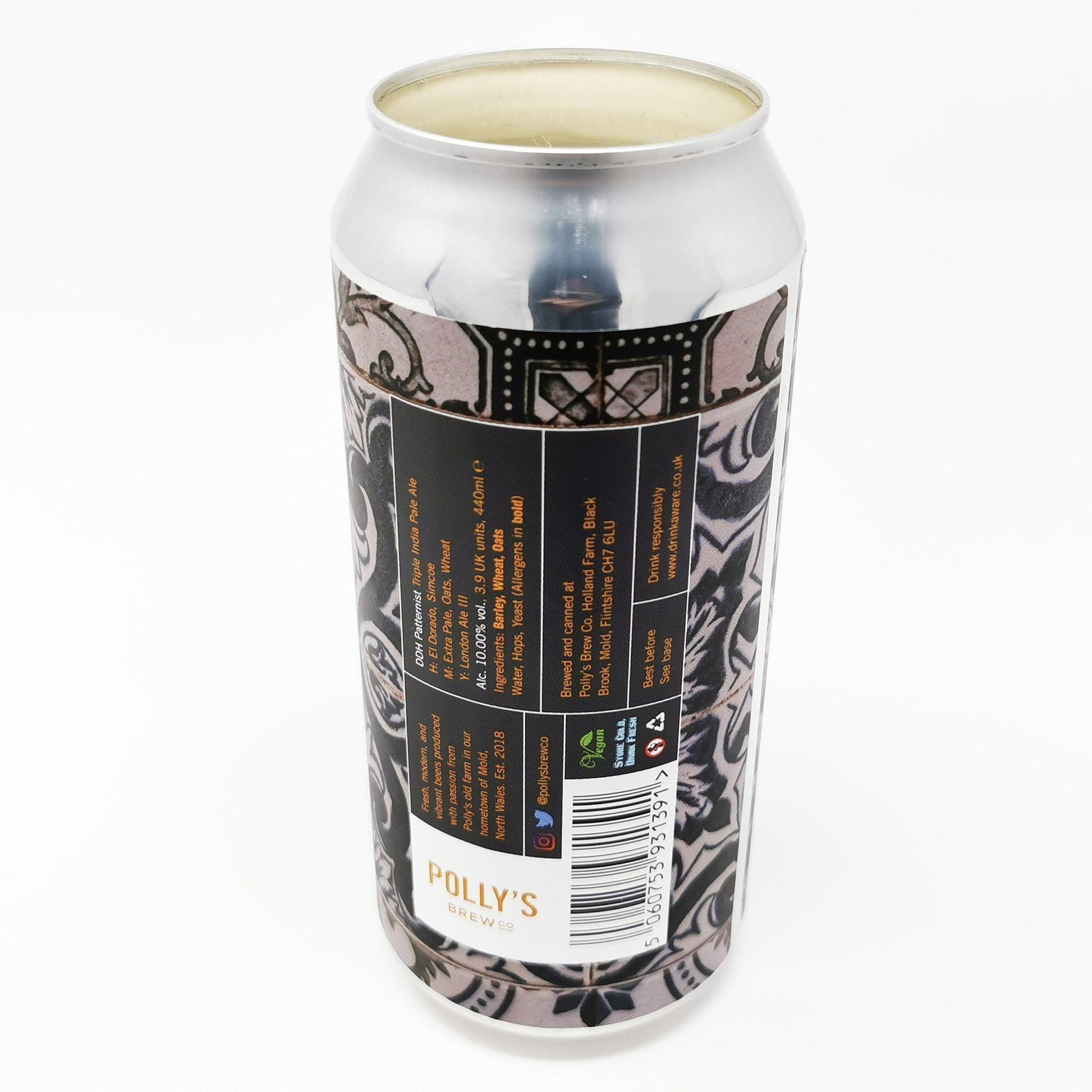 Pollys DDH Patternist Craft Beer Can Candle-Beer Can Candles-Adhock Homeware