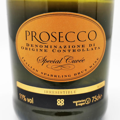 Prosecco Italian Curvee Bottle Candle-Wine & Prosecco Bottle Candles-Adhock Homeware