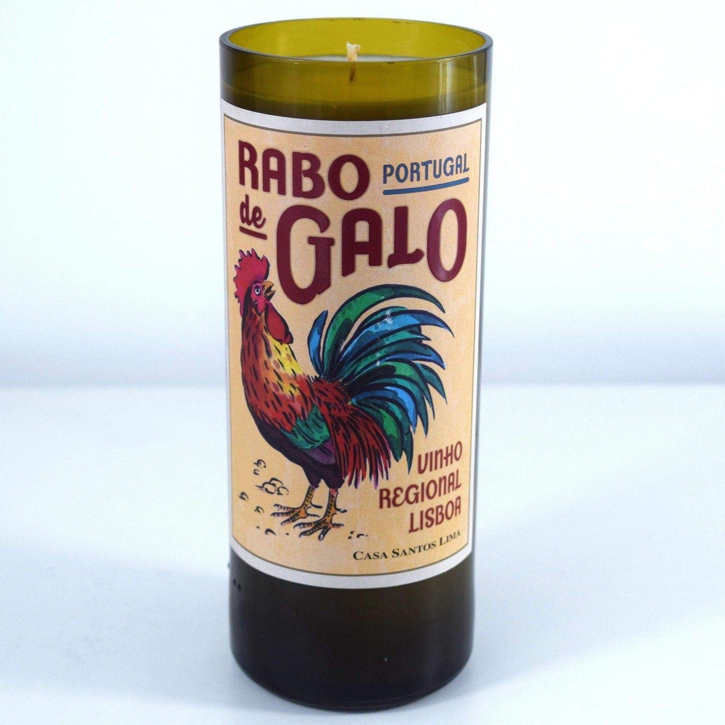 Rabo de Galo Red Wine Bottle Candle Wine & Prosecco Bottle Candles Adhock Homeware