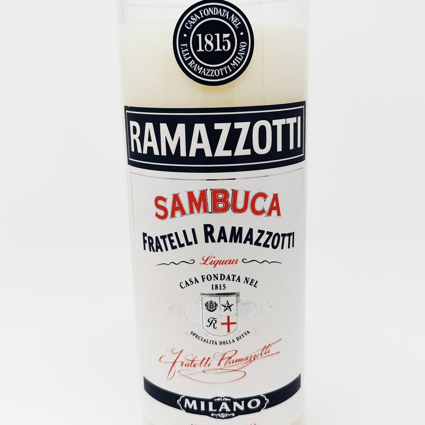 Ramazzotti Sambuca Bottle Candle-Sambuca Bottle Candles-Adhock Homeware
