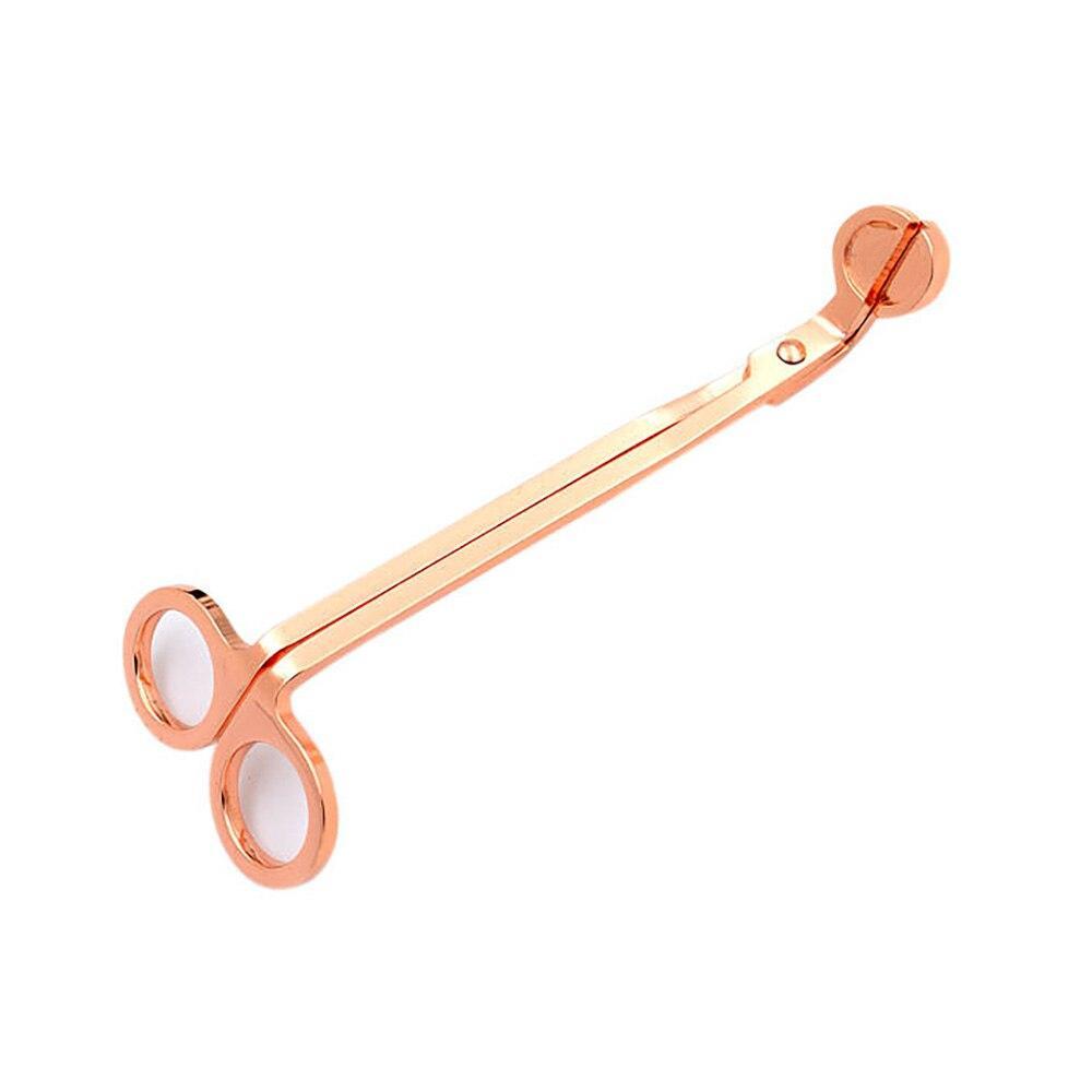 Rose Gold Wick Trimmer Candle Care & Accessories