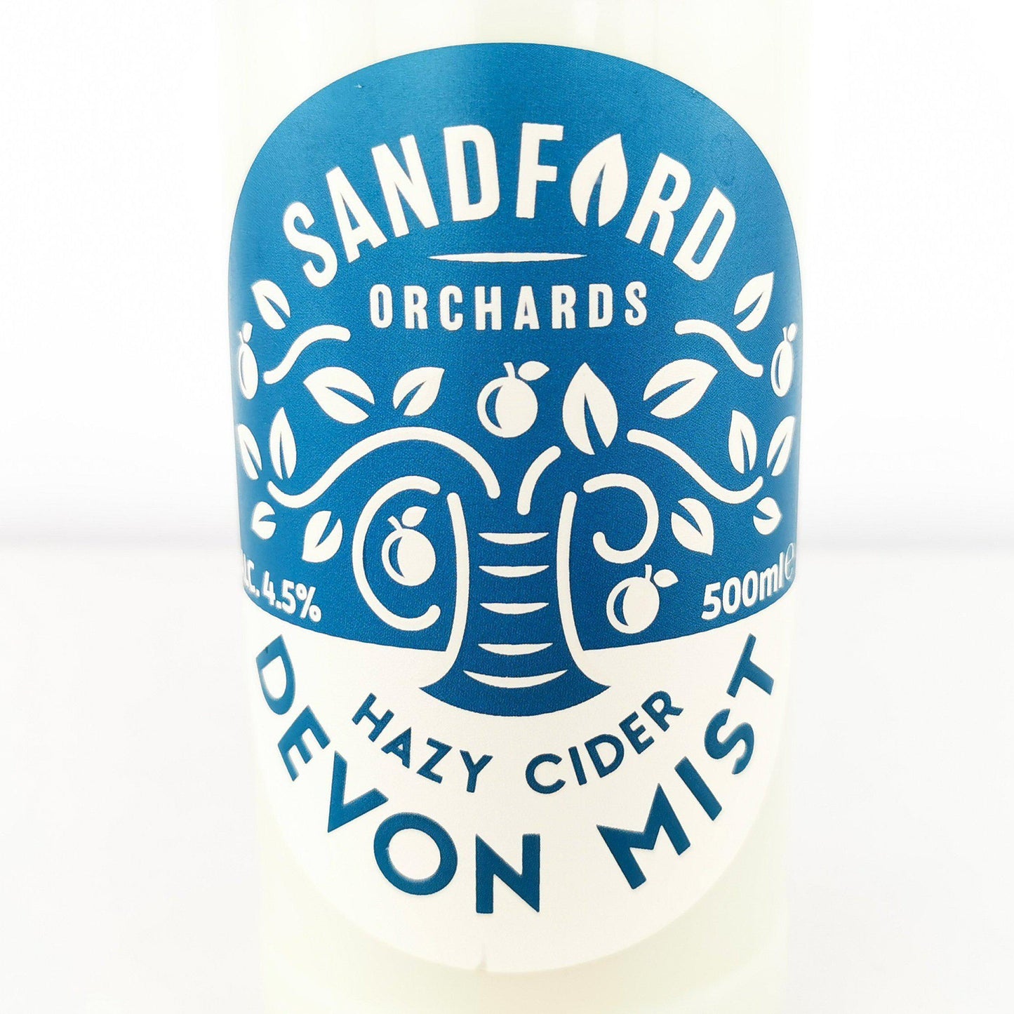 Sandford Orchard Devon Mist Cider Bottle Candle Cider Bottle Candles Adhock Homeware