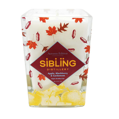 Sibling Autumn Gin Bottle Candle-Gin Bottle Candles-Adhock Homeware