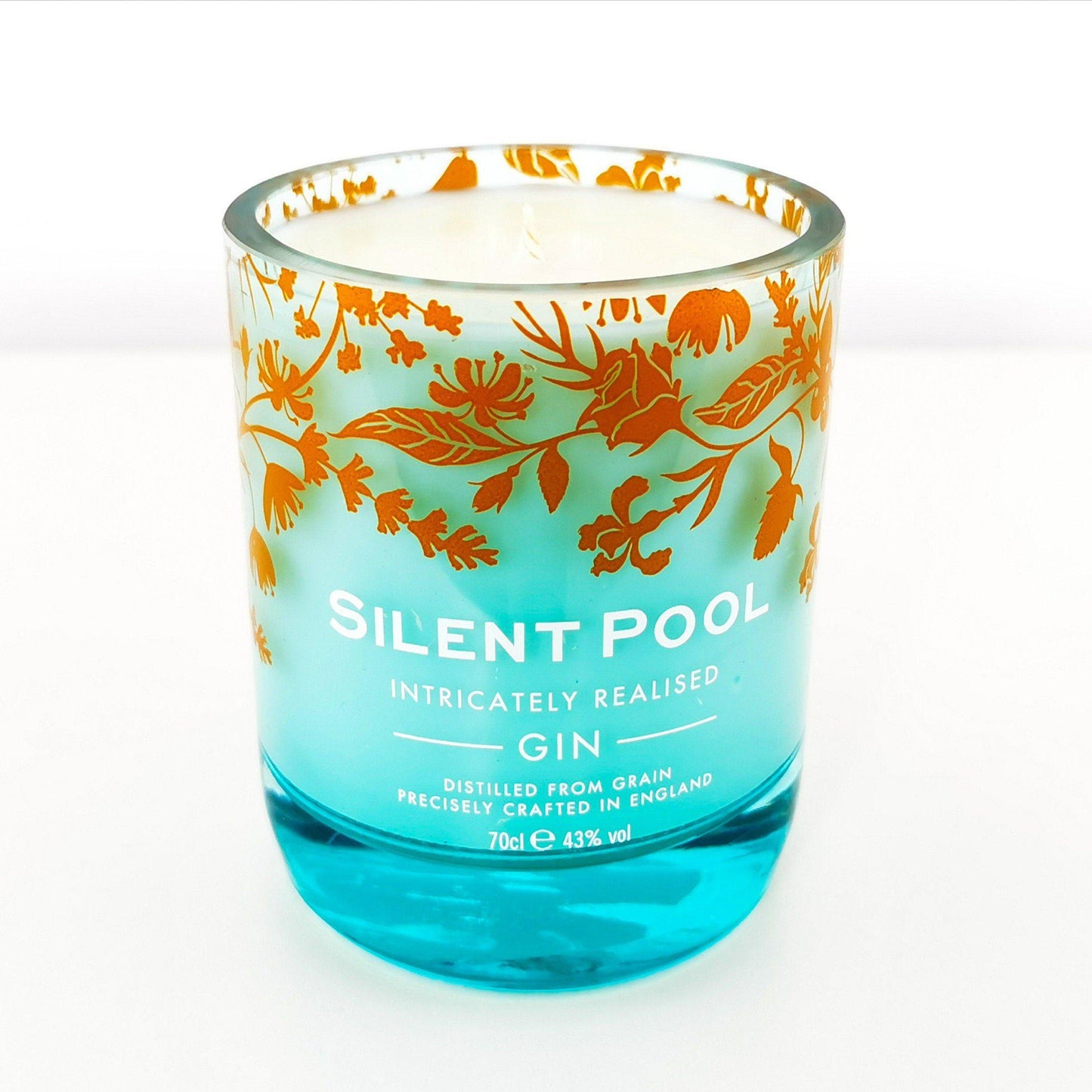 Silent Pool Gin Bottle Candle-Gin Bottle Candles-Adhock Homeware