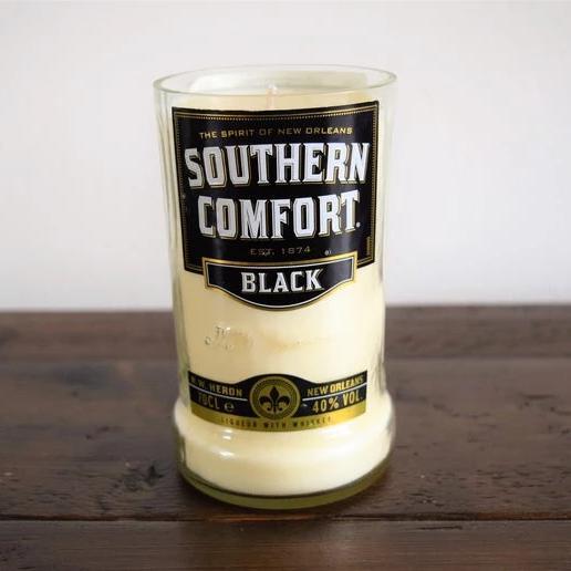 Southern Comfort Black Whiskey Bottle Candle-Whiskey Bottle Candles-Adhock Homeware