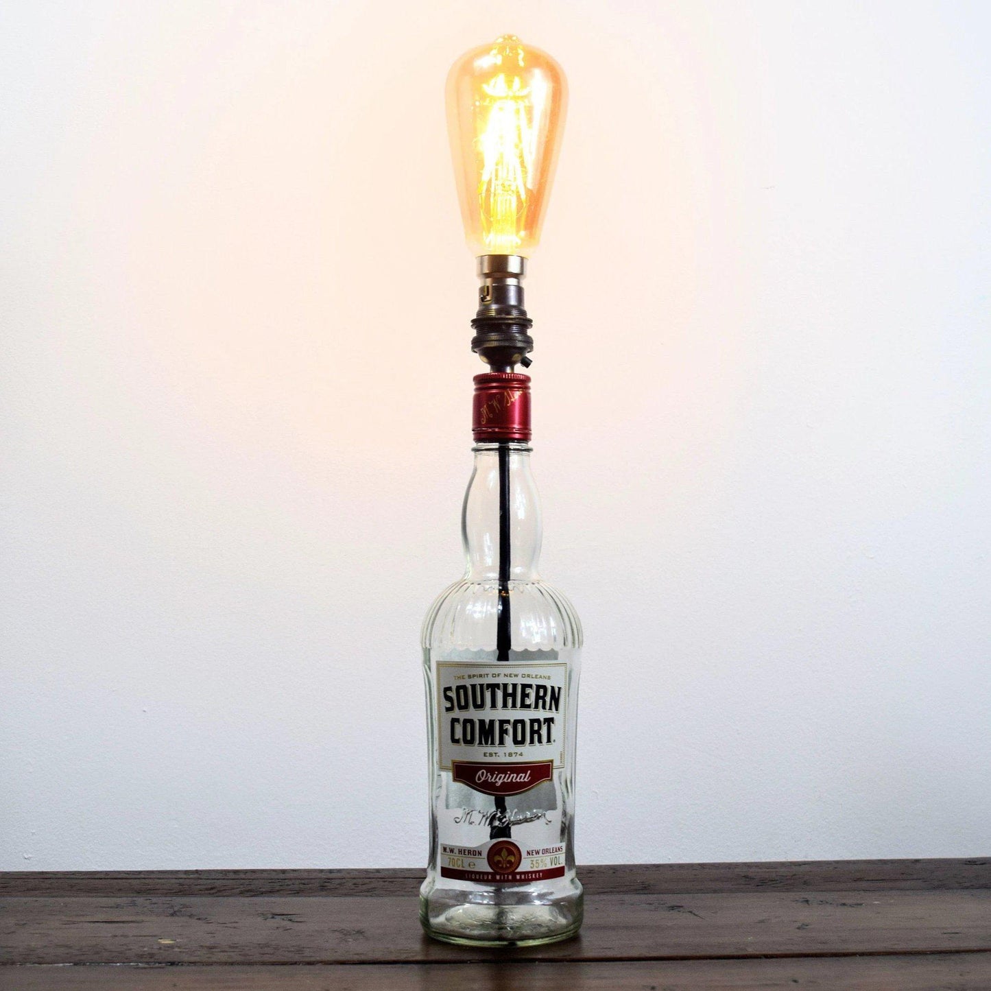 Southern Comfort Bottle Table Lamp Whiskey Bottle Table Lamps