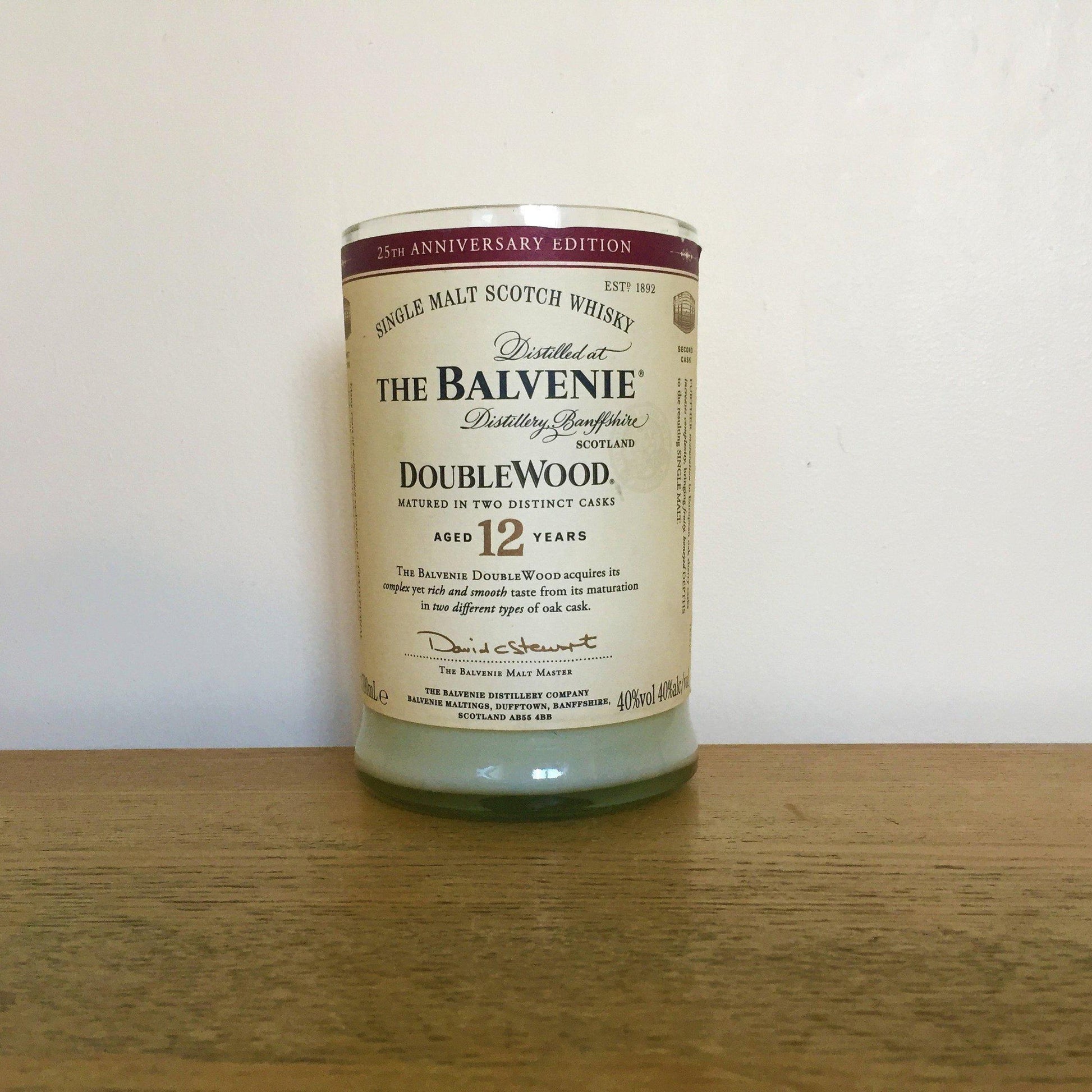 Special Edition Balvenie Whiskey Bottle Candle-Whiskey Bottle Candles-Adhock Homeware