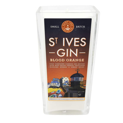 St Ives Blood Orange Gin Bottle Candle-Gin Bottle Candles-Adhock Homeware