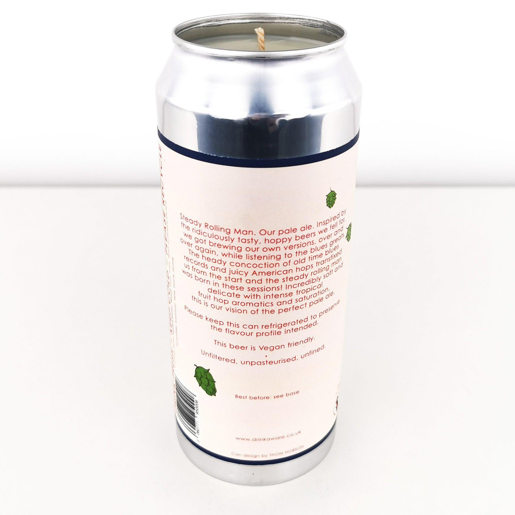 Steady Rolling Man DEYA Craft Beer Can Candle Beer Can Candles Adhock Homeware
