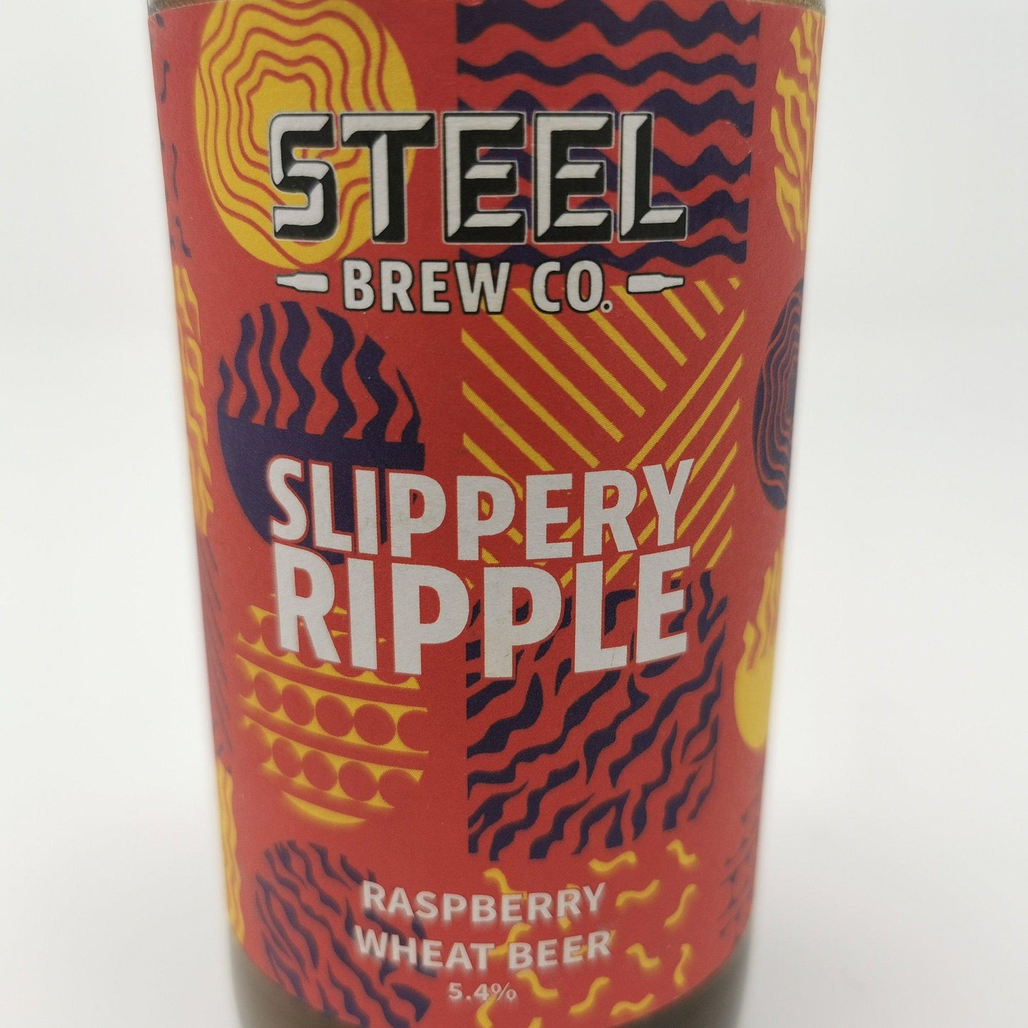 Steel Brew Slippery Ripple Craft Beer Bottle Candle Beer & Ale Bottle Candles Adhock Homeware