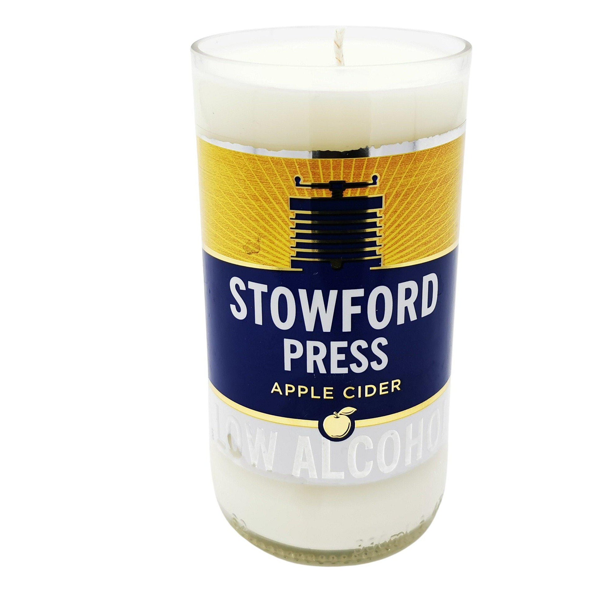 Stowford Press Low Alcohol Cider Bottle Candle Cider Bottle Candles Adhock Homeware