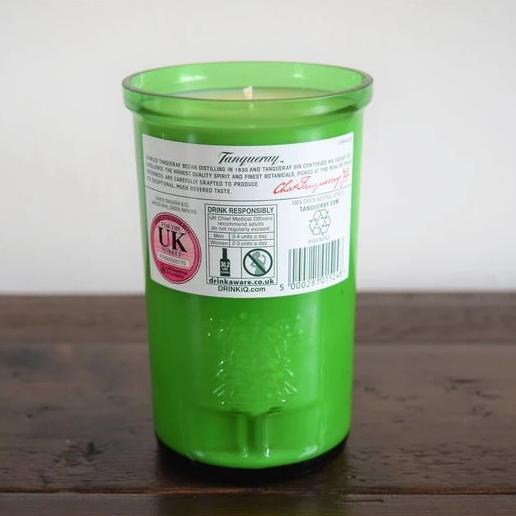 Tanqueray Gin Bottle Candle Gin Bottle Candles Adhock Homeware