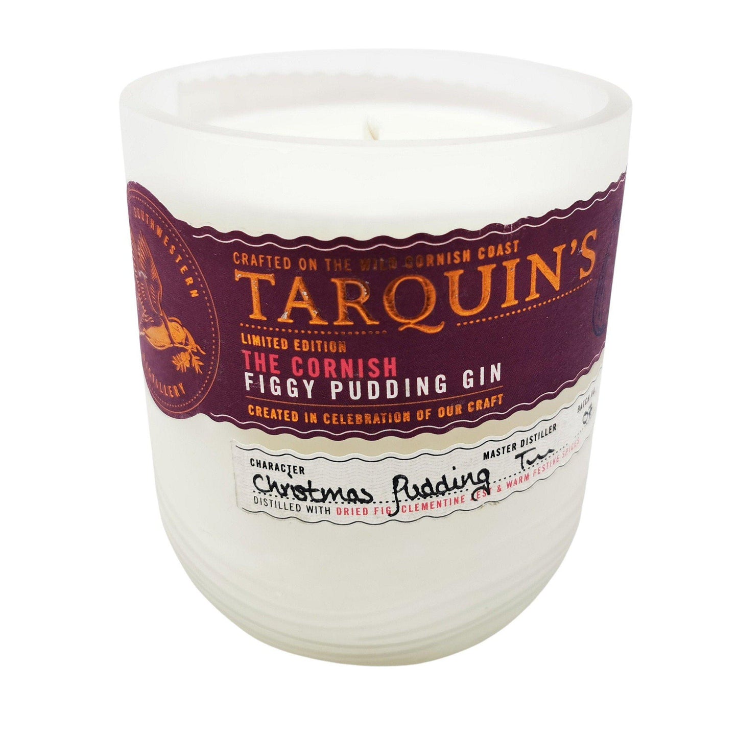 Tarquins Figgy Pudding Gin Bottle Candle-Gin Bottle Candles-Adhock Homeware