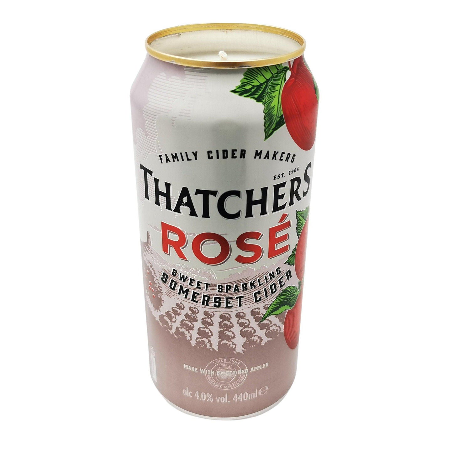Thatchers Rose Cider Can Candle-Cider Can Candles-Adhock Homeware