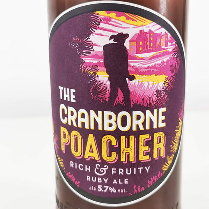 The Cranborne Poacher Beer Bottle Candle-Beer & Ale Bottle Candles-Adhock Homeware