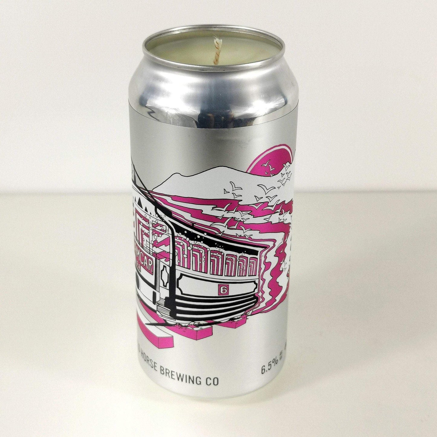 Tramcar Wild Horse Brewing Craft Beer Can Candle-Beer Can Candles-Adhock Homeware
