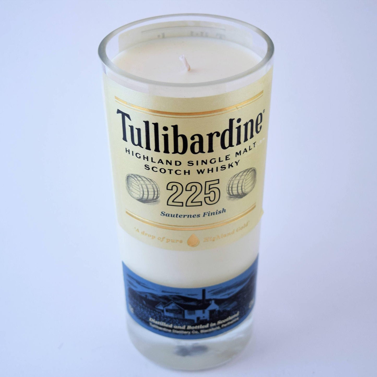 Tullibardine Whiskey Bottle Candle-Whiskey Bottle Candles-Adhock Homeware