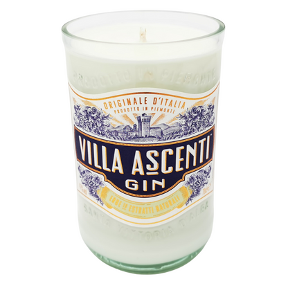 Villa Ascenti Gin Bottle Candle-Gin Bottle Candles-Adhock Homeware