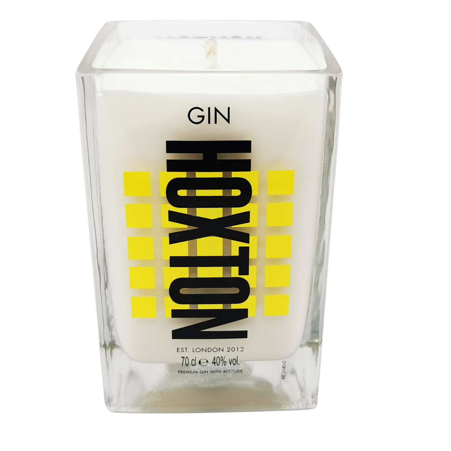Hoxton Grapefruit Coconut Gin Bottle Candle-Gin Bottle Candles-Adhock Homeware