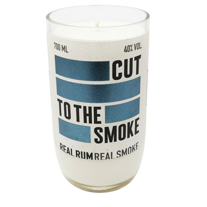 Cut to the Smoke Rum Bottle Candle Rum Bottle Candles Adhock Homeware