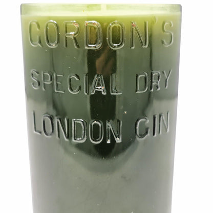 Vintage Gordons Dry Gin Bottle Candle-Gin Bottle Candles-Adhock Homeware