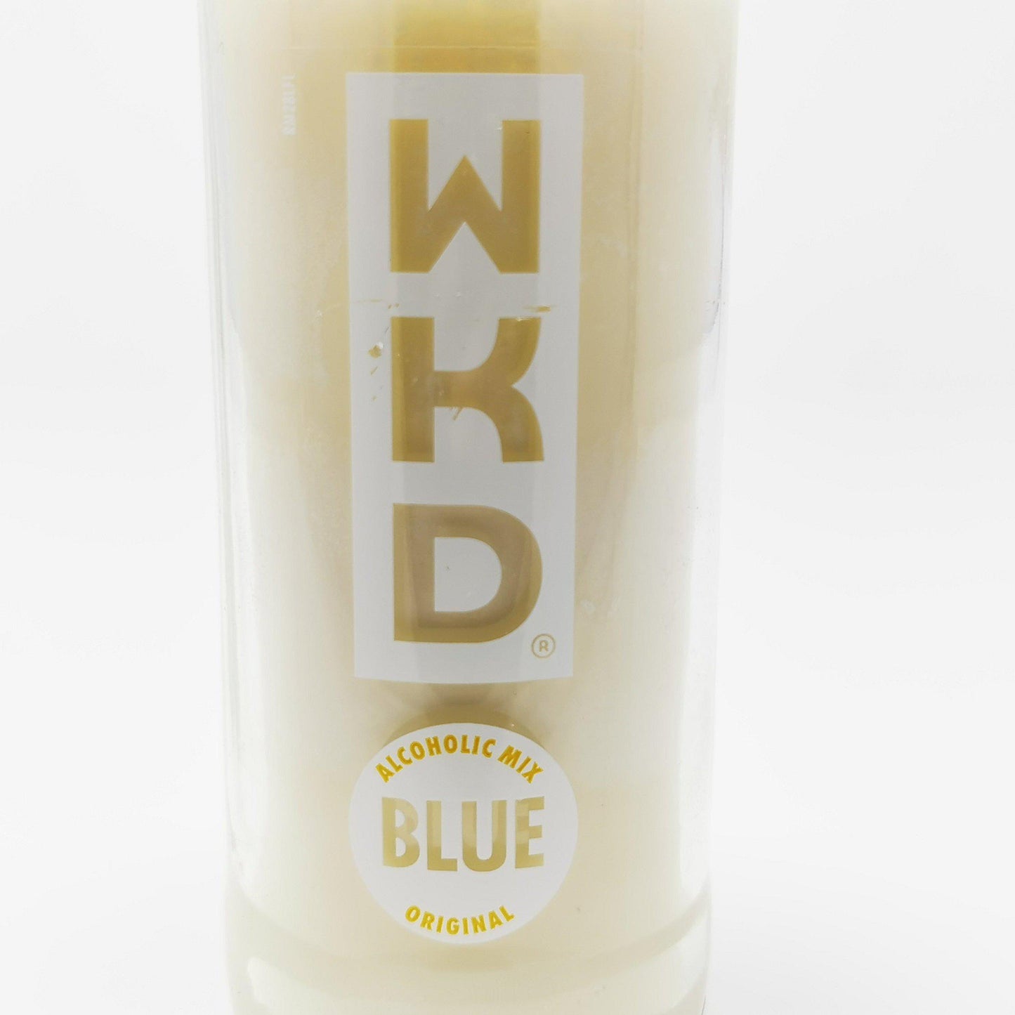 WKD Blue Vodka Bottle Candle-Vodka Bottle Candles-Adhock Homeware