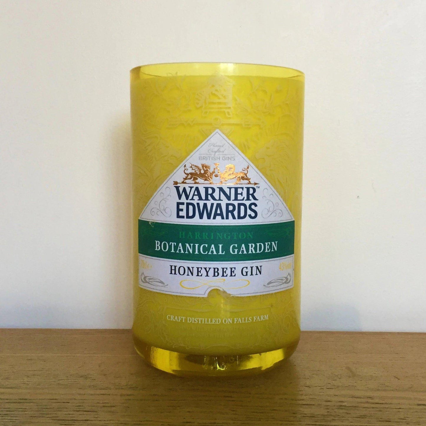 Warner Edwards Honeybee Gin Bottle Candle-Gin Bottle Candles-Adhock Homeware