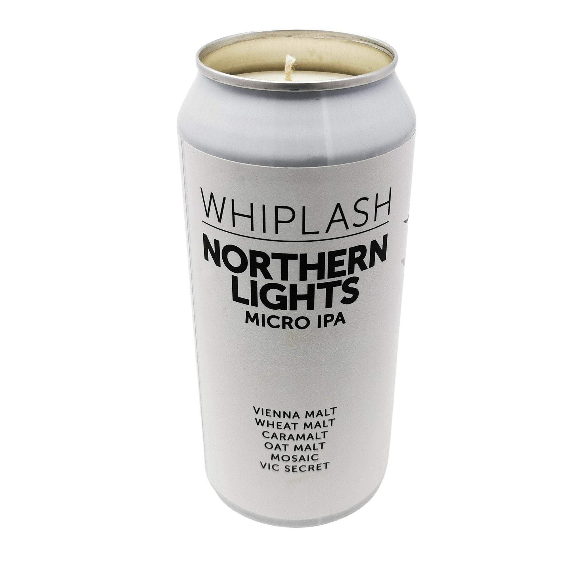 Whiplash Northern Lights Micro IPA Craft Beer Can Candle-Beer Can Candles-Adhock Homeware