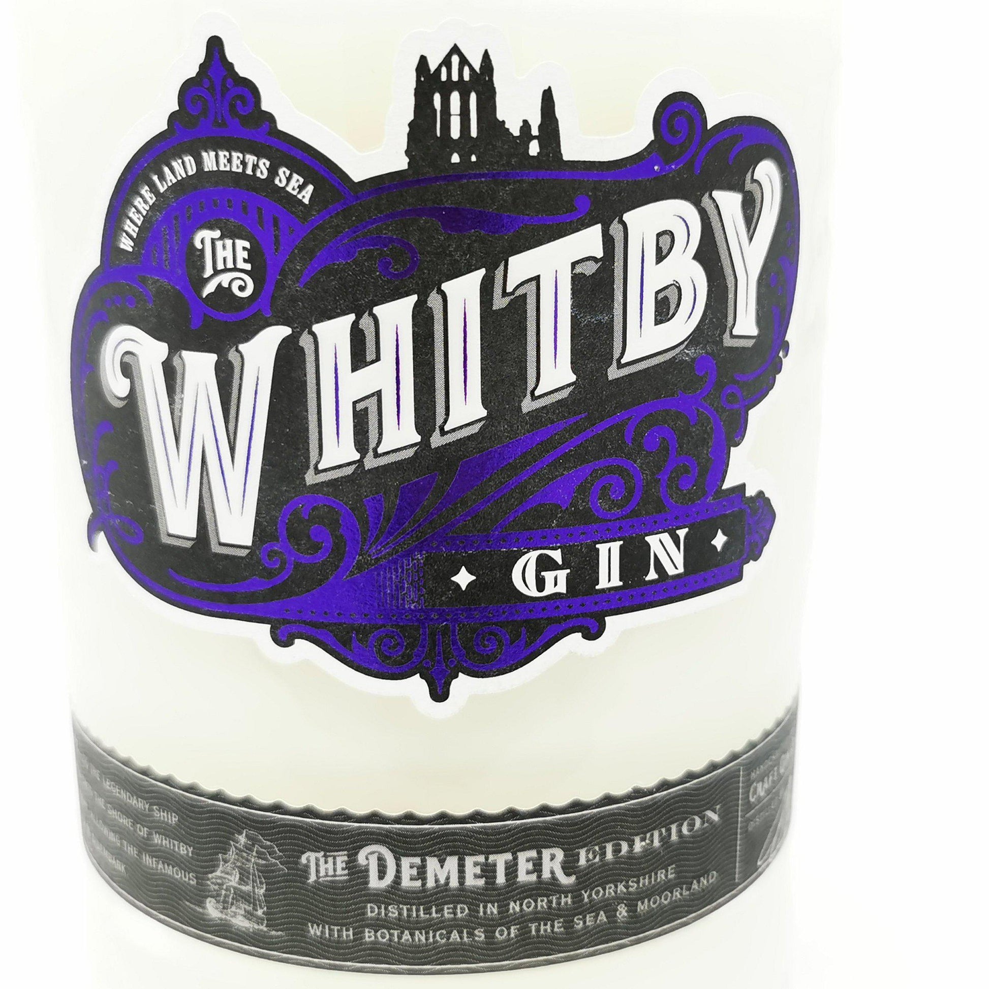 Whitby Gin Bottle Candle-Gin Bottle Candles-Adhock Homeware