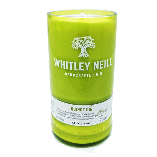 Whitley Neill Quince Gin Bottle Candle-Gin Bottle Candles-Adhock Homeware