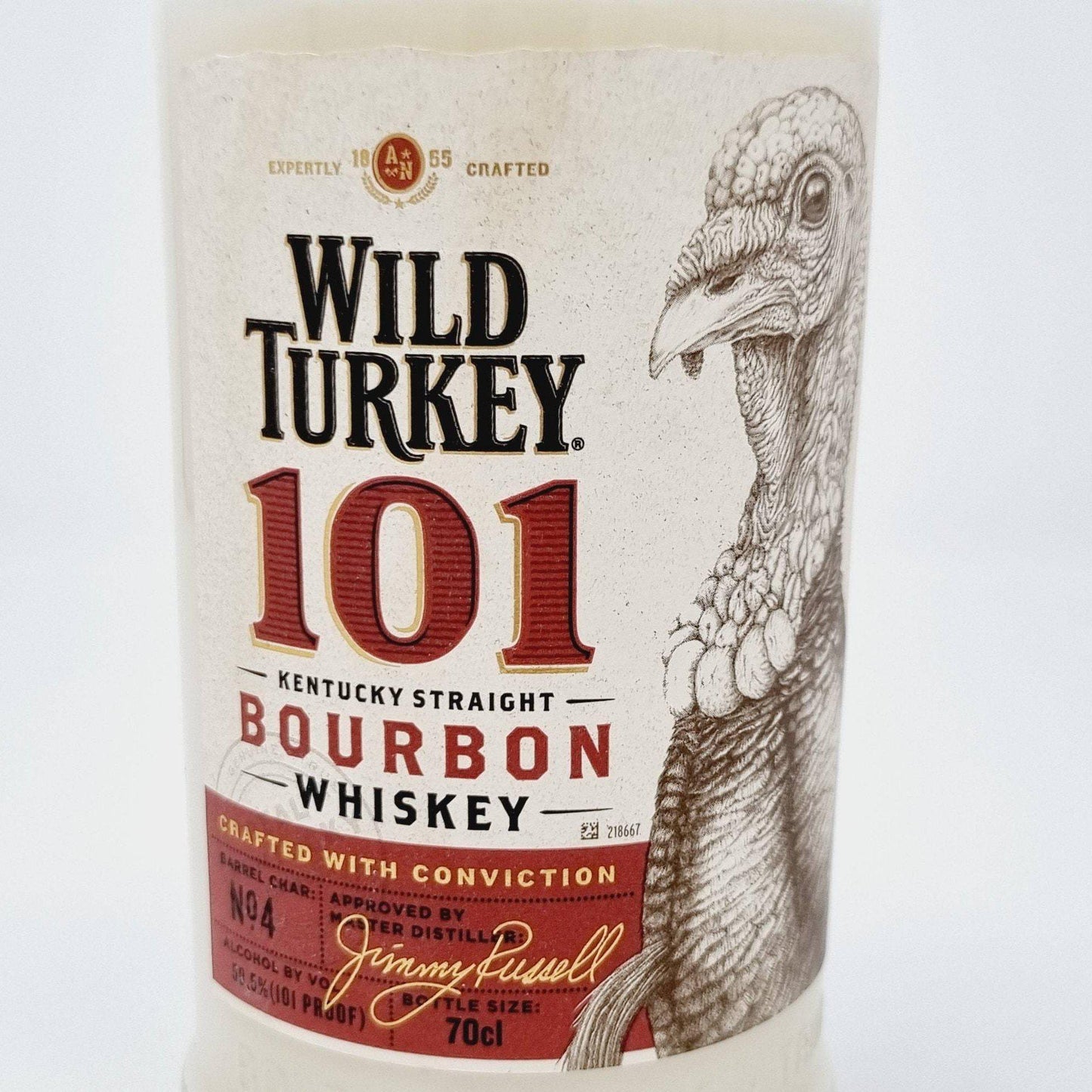 Wild Turkey 101 Whiskey Bottle Candle Adhock Homeware
