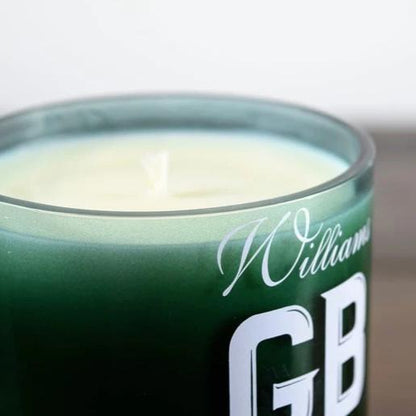 Williams Chase GB Gin Bottle Candle-Gin Bottle Candles-Adhock Homeware