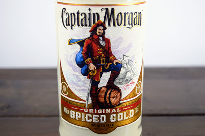 Captain Morgan 1L Spiced Gold Rum Bottle Candle Rum Bottle Candles Adhock Homeware