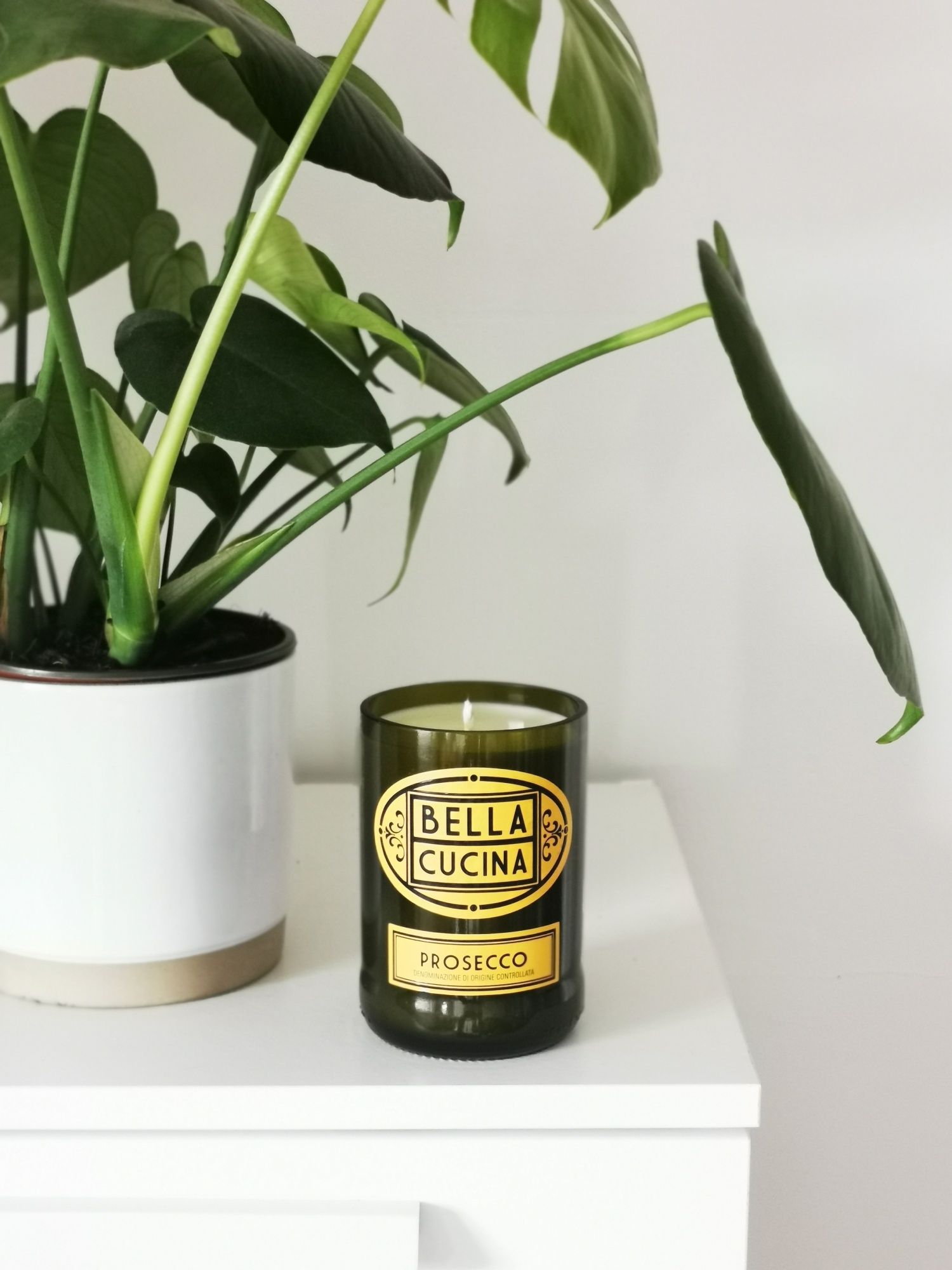 キャンドル YOBEK CANISTER CANDLE CIBONE BIOTOP Bella Cucina Prosecco Bottle Candle from £19.99
