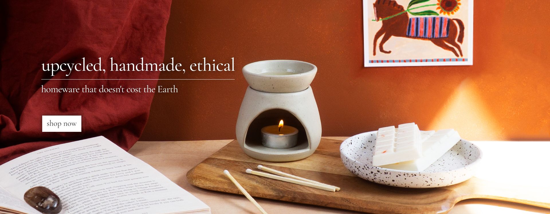 Upcycled, Handmade, Ethical